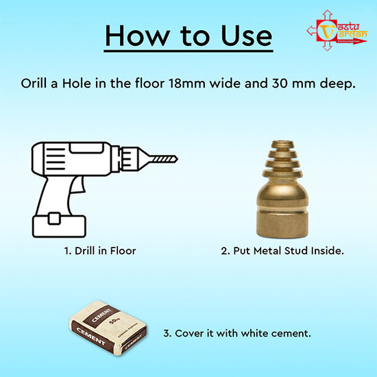 BRASS CONE STUD 15 MM SET 9 - Image 4