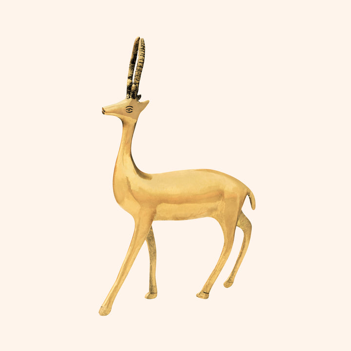 VASTU VARDAN BRASS BIG DEER - Image 2