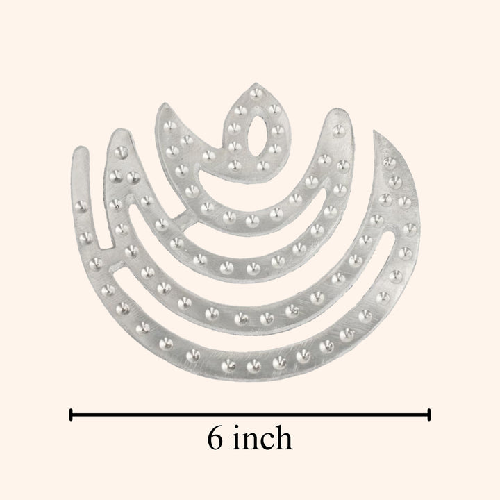 VASTU VARDAN ZINC MOON HELIX 6 INCH - Image 2