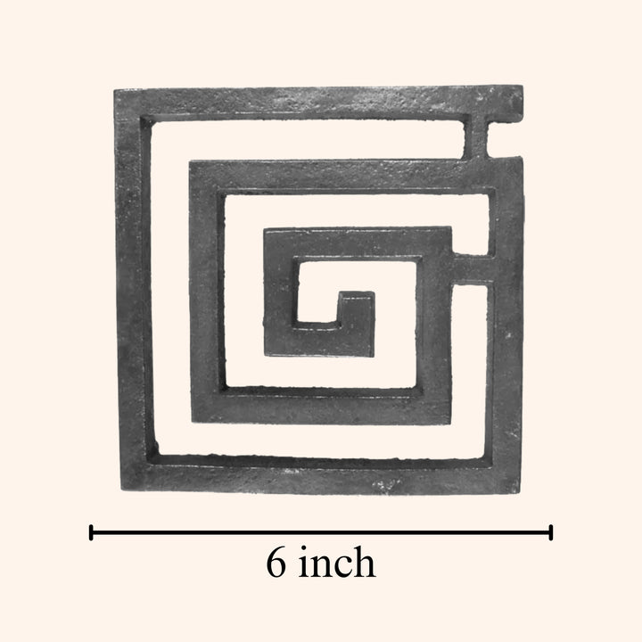 VASTU VARDAN IRON PLAIN HELIX 6 INCH - Image 2