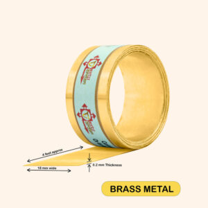 4 FEET 0.75 INCH BRASS STRIP